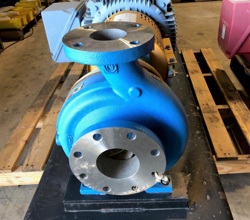 Goulds 3196 i-Frame Centrifugal Pump 3" x 4" -10, Stainless Steel w/ 100HP Motor